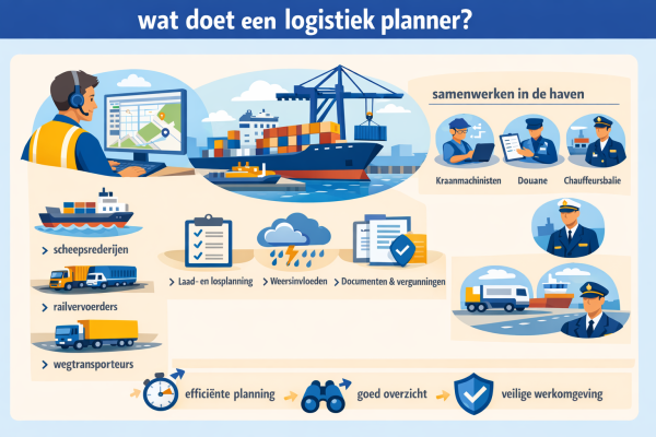 Alles over het beroep logistiek planner Wat doet een logistiek planner